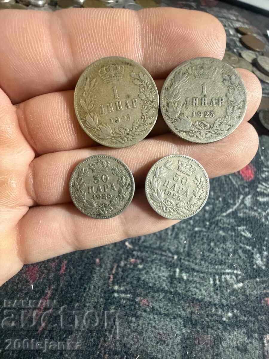50 para și 1 dinar 1925