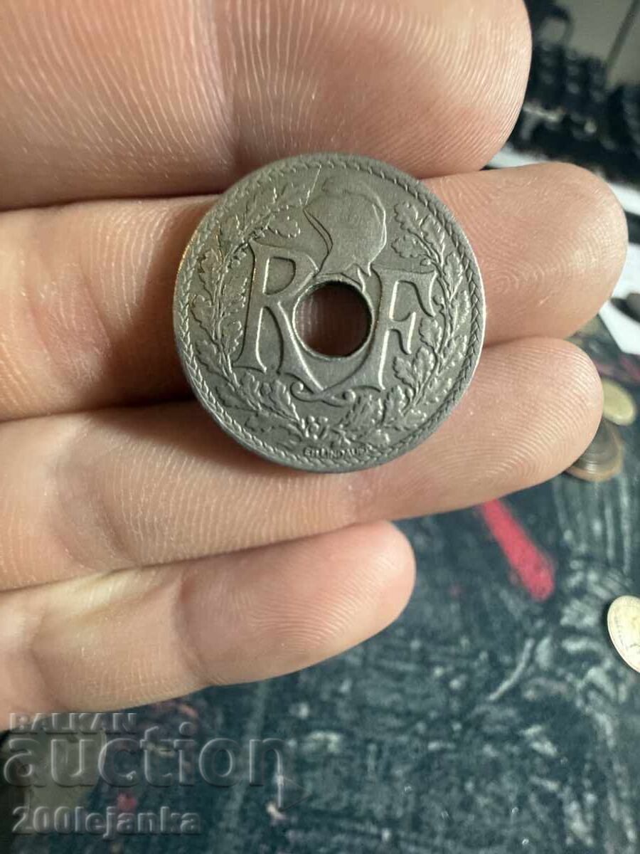 25 centime 1923 cu preț € 1.00 | 1.96 BGN