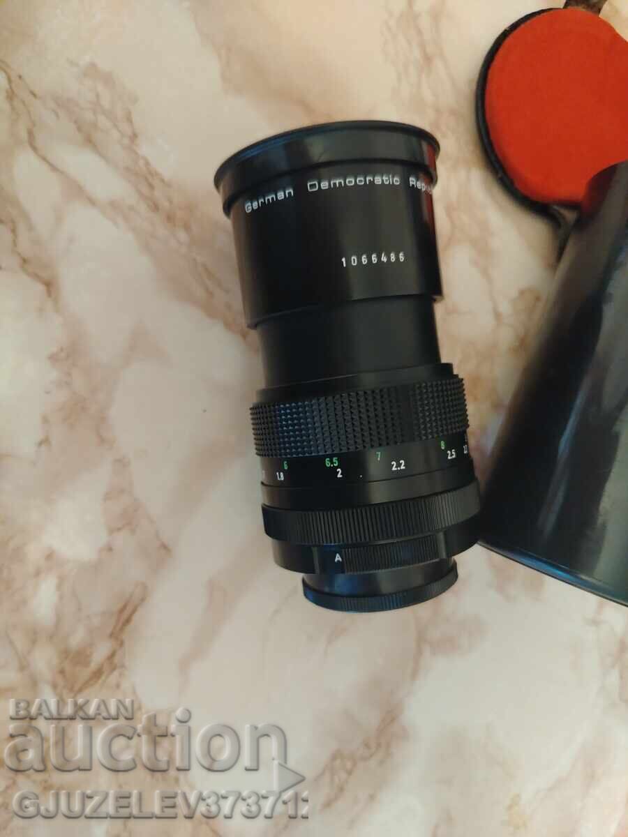 Pentacon Auto 2.8/135 MC, класически обектив от бившата ГДР - 7