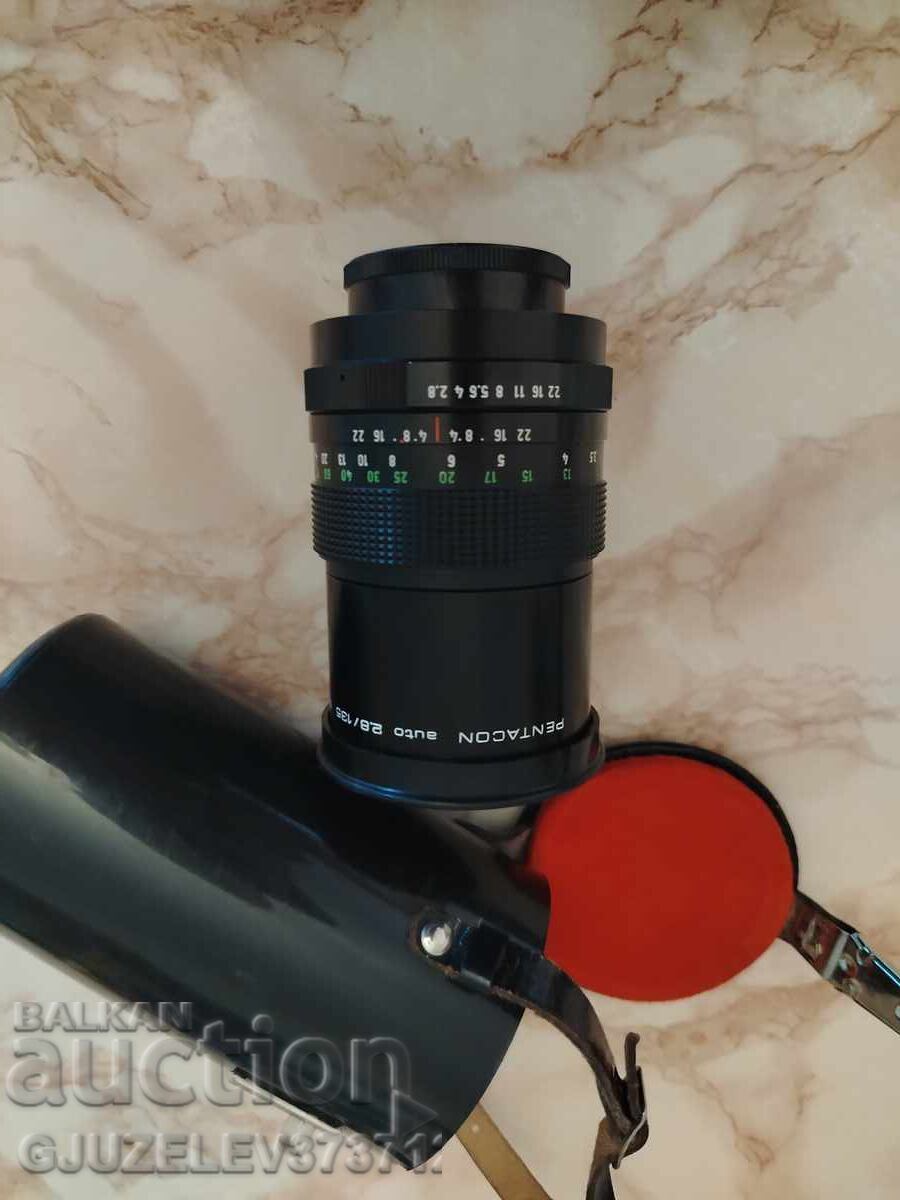 Pentacon Auto 2.8/135 MC, κλασικός φακός από την πρώην ΛΔΓ Pentacon Auto 2.8/135 MC, κλασικός φακός από την πρώην ΛΔΓ