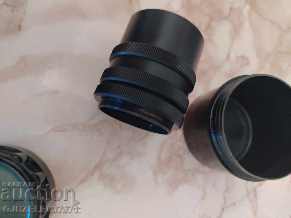 set of bracelets rings camera lens PENTACON