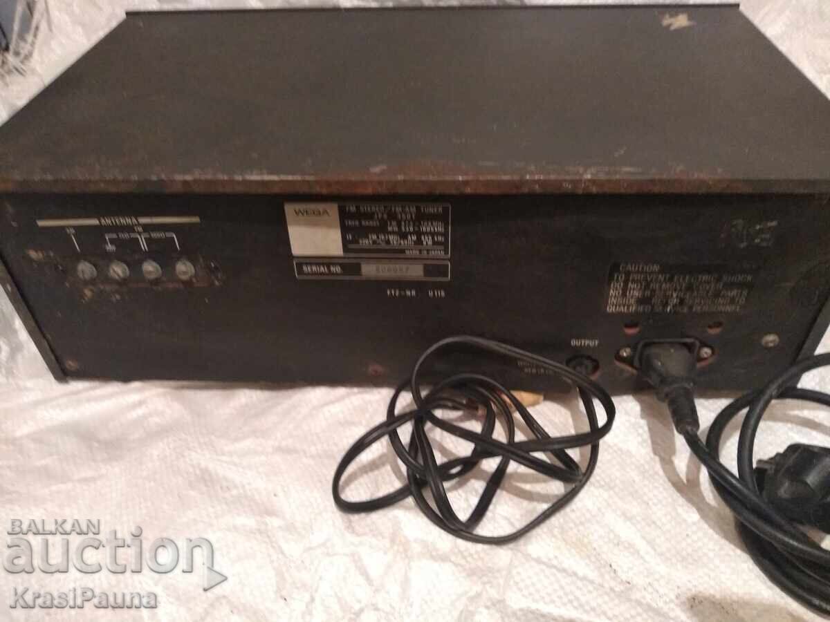 Tuner stereo WEGA, fabricat în Japonia, JPS 350 T - 7