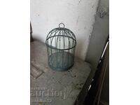 Colivie decorativă, metalică