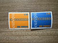 San Marino - Mărci Europa (1971) MNH