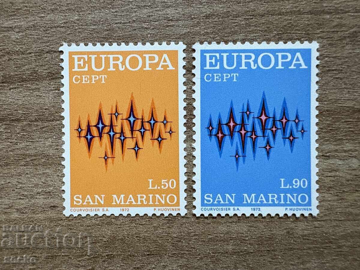 San Marino - Mărci Europa (1972) MNH