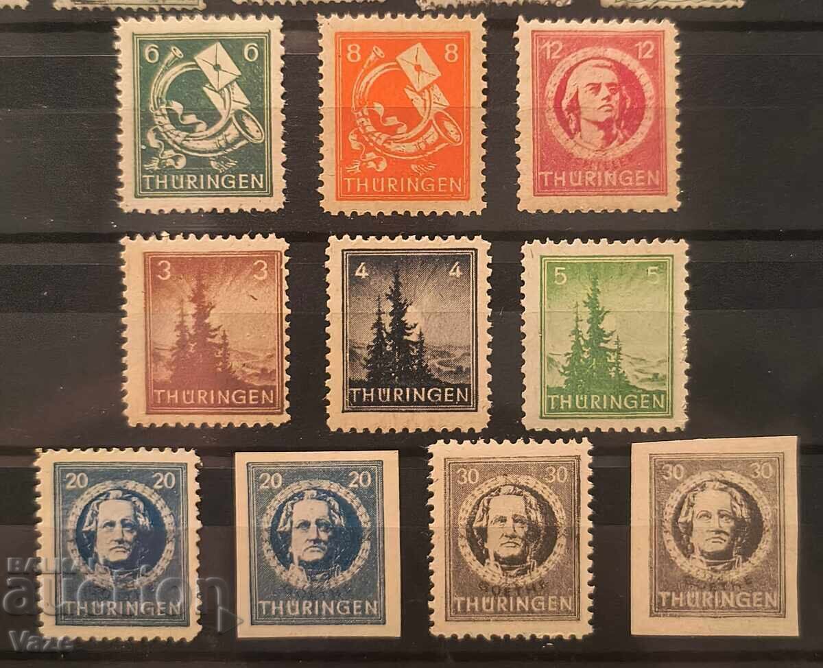 Germany occupation zone, Mnh**