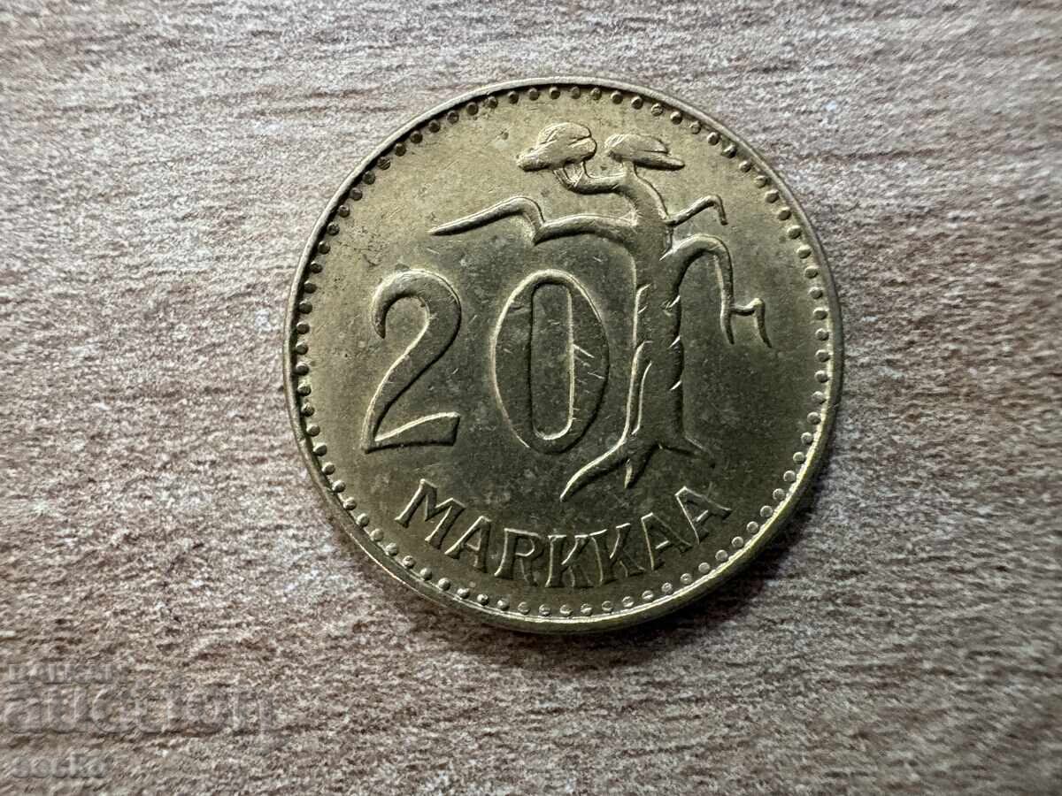 Finland - 20 markkaa (1956)