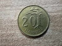 Finlanda - 20 marci (1961)
