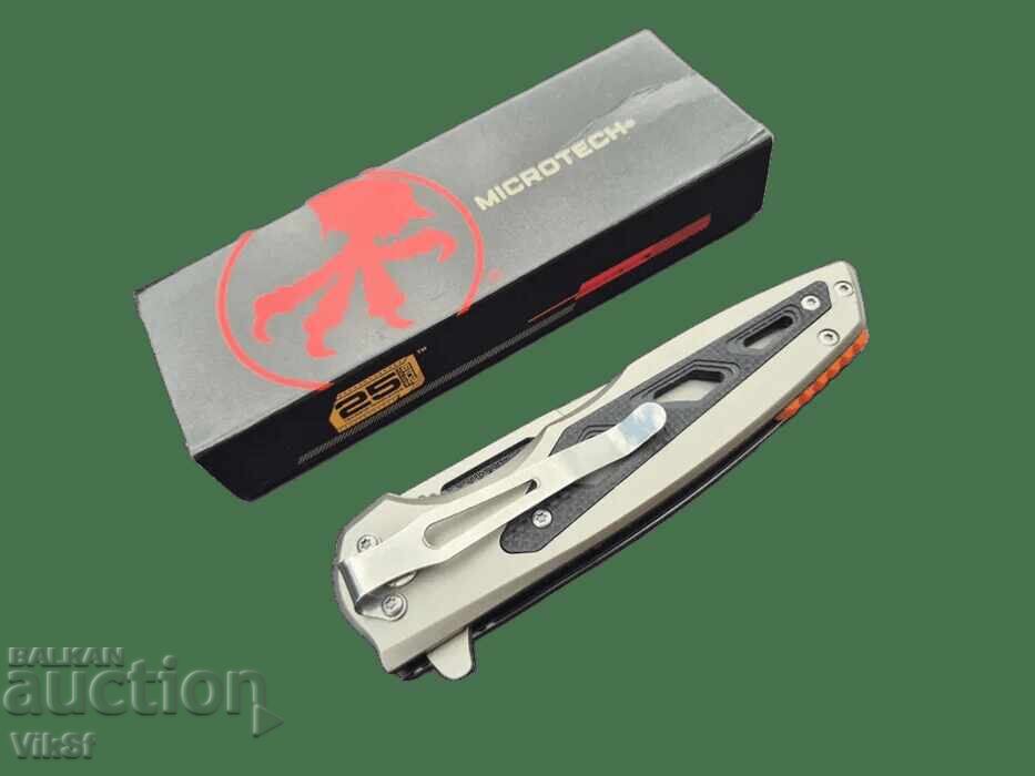 Briceag semiautomat pliabil Microtech FA88 - 90x210 mm - 6