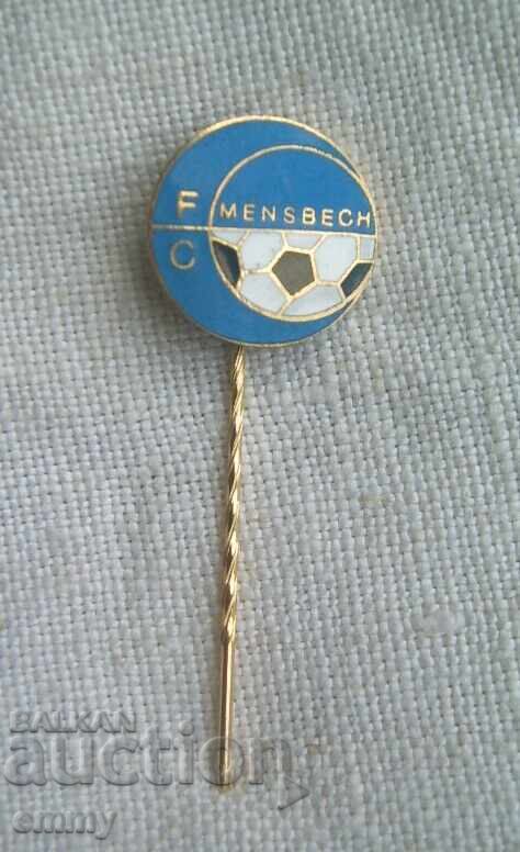 Insignă fotbal - FC Mensbech, Luxemburg