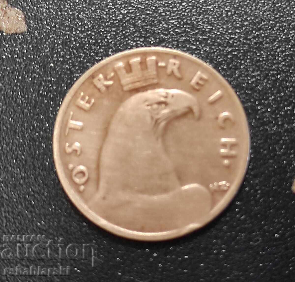 Νόμισμα Αυστρία - 1 τεμ. [1934] με τιμή € 1.00 | 1.96 BGN
