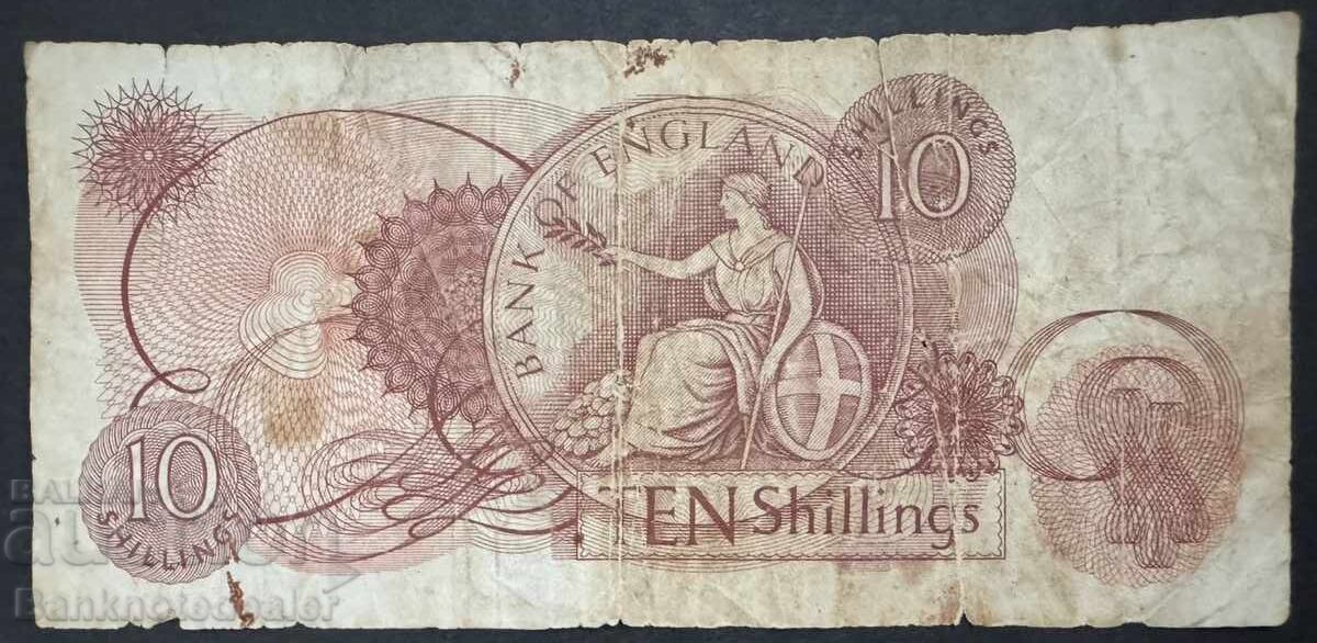 Anglia Marea Britanie 10 șilingi 1962 cu preț € 2.00 | 3.91 BGN