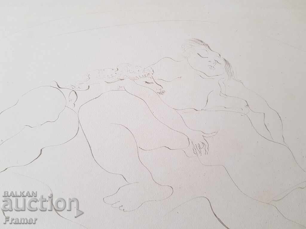 Auction Jules Pascin 1885 - 1930 Original signed erotic drawing Auction Jules Pascin 1885 - 1930 Original signed erotic drawing