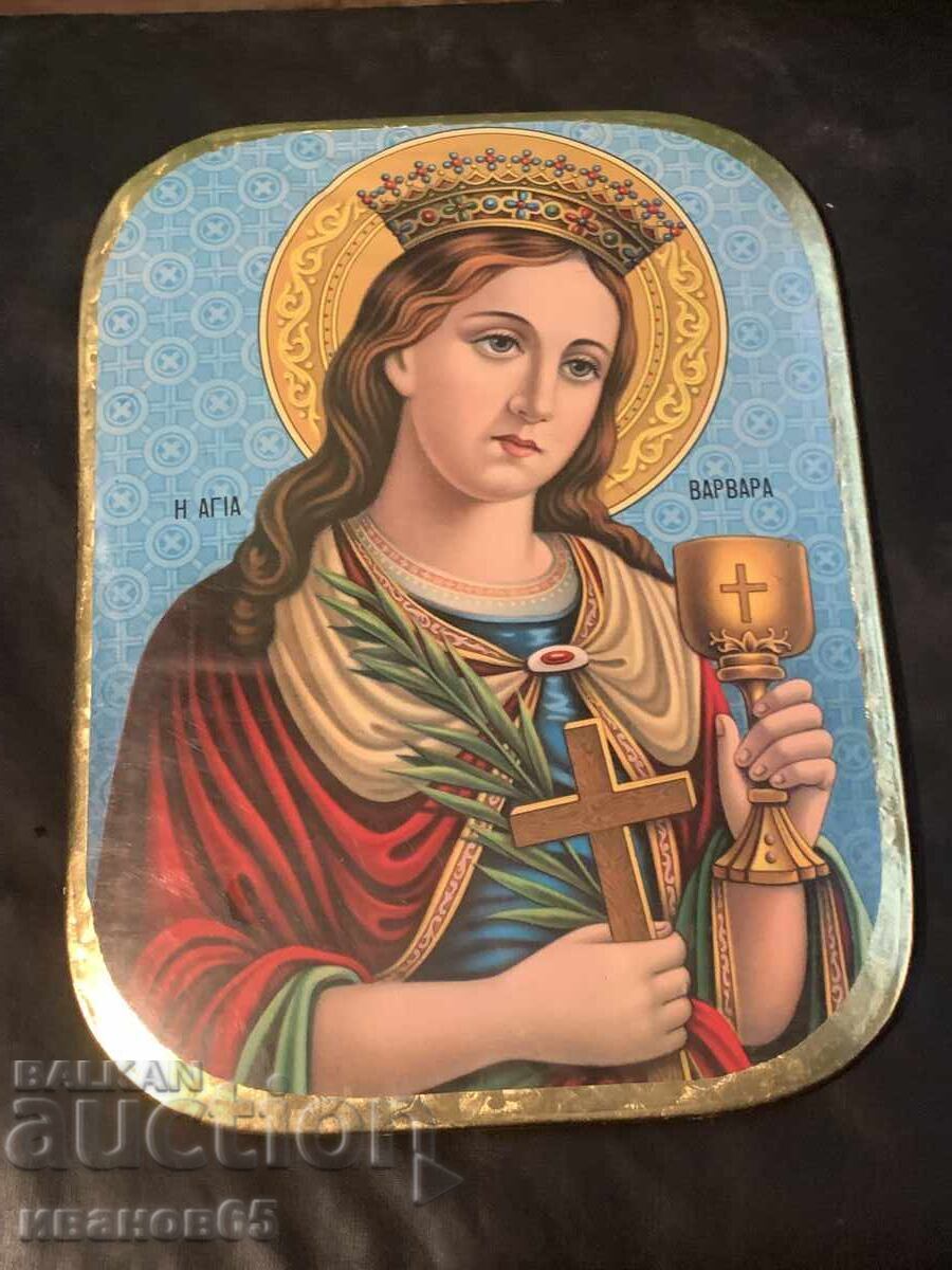 Икона св. Варвара