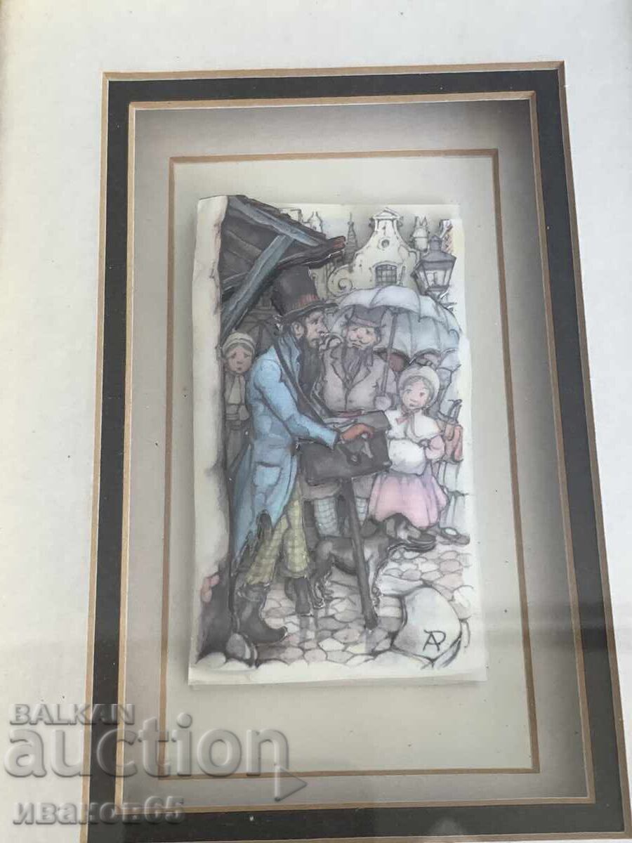 πίνακας του Anton Pieck