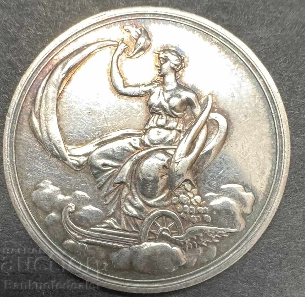 (1830's) Silver Fortuna 1818/Stets Mit-6067f (R-9) German