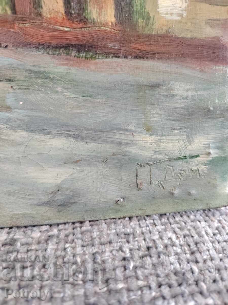 Pictură veche în ulei cu preț € 250.00 | 488.96 BGN