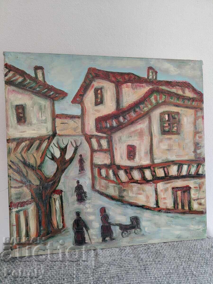 Licitație Pictură veche în ulei