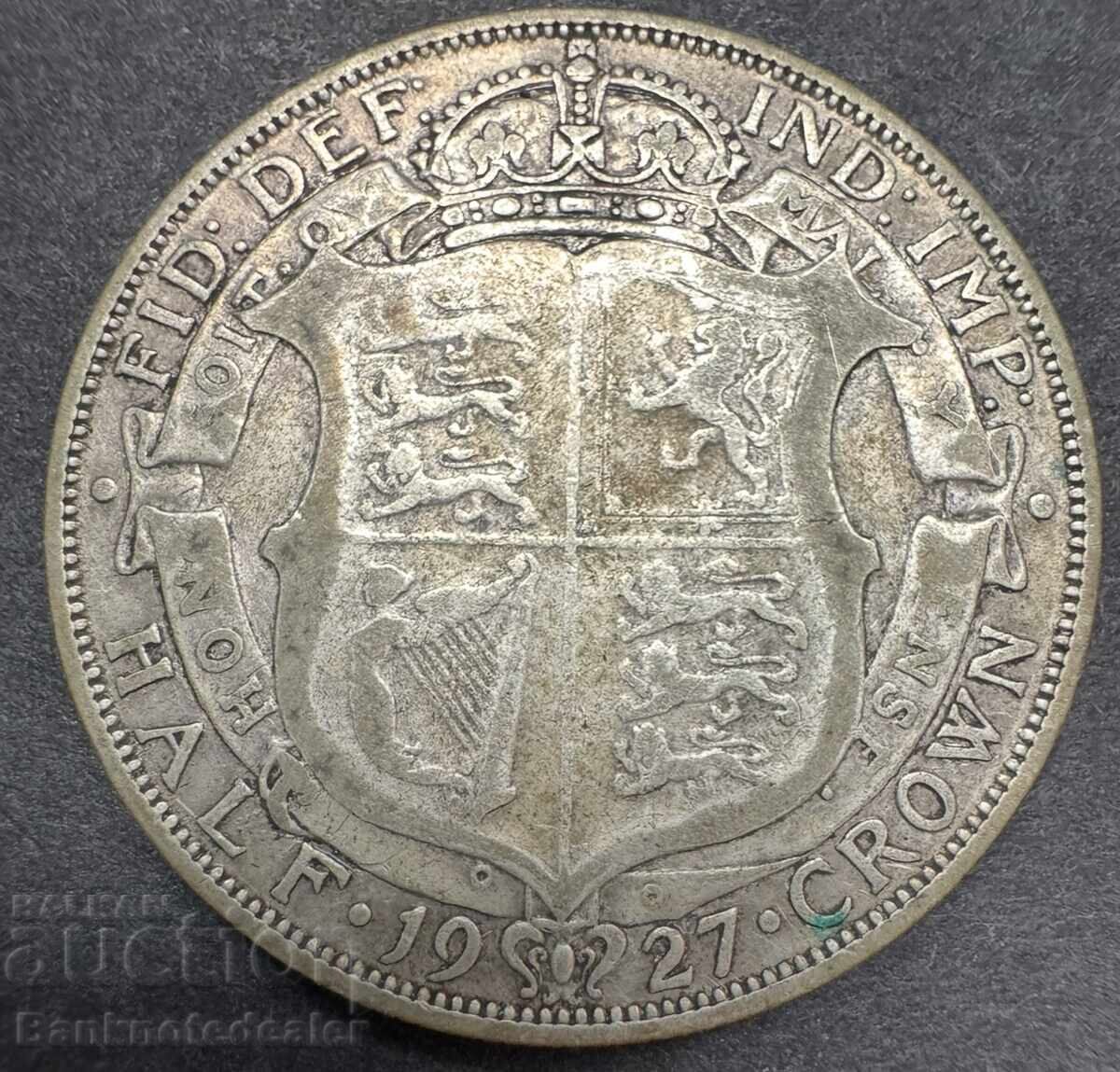 England  Halfcrown 1927 George V Silver
