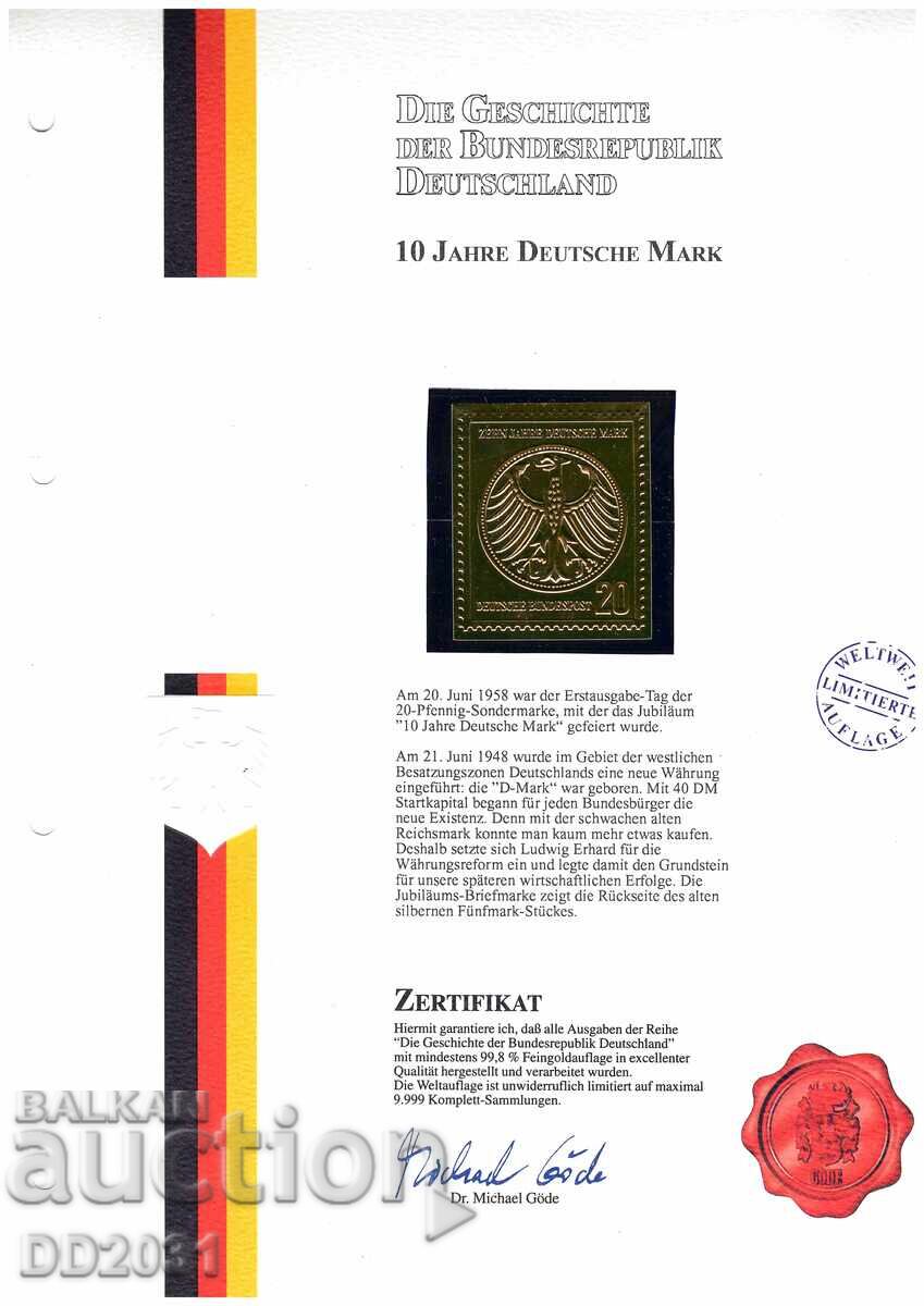 Germany FRG 1958 - coats of arms MNH