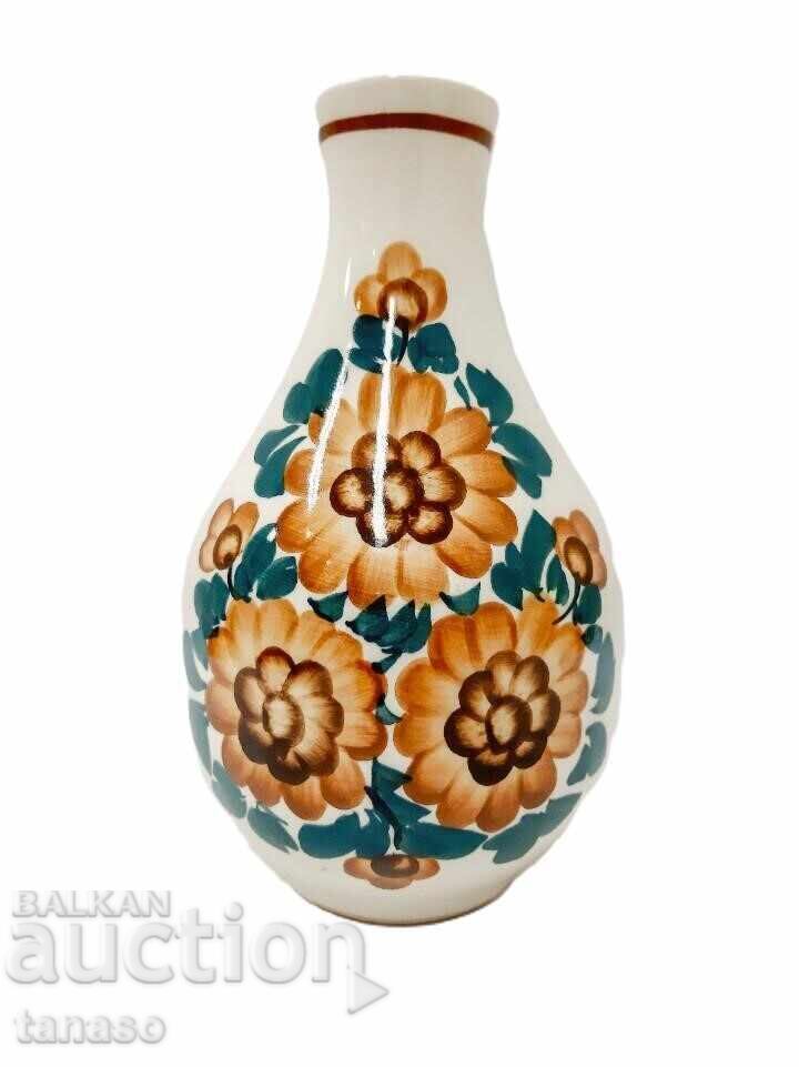 Sticlă/vază pictată manual KOŁO Poland – model 997, ceramică Sticlă/vază pictată manual KOŁO Poland – model 997, ceramică