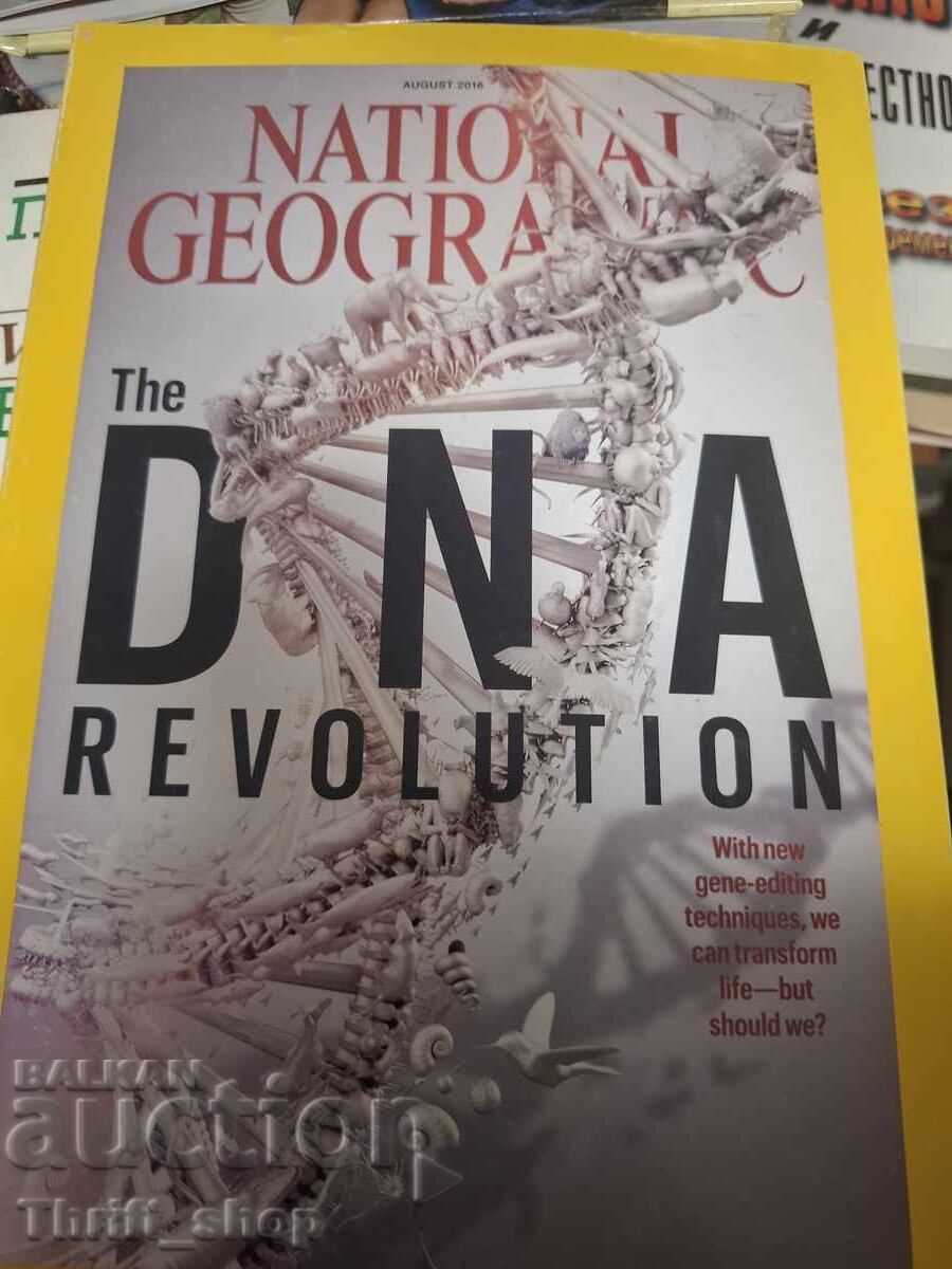 Revista National Geographic The DNA Revolution