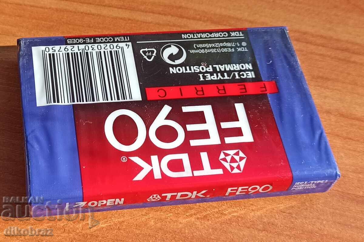 Δημοπρασία Καινούργια κασέτα ήχου TDK -90 σε αρχική συσκευασία