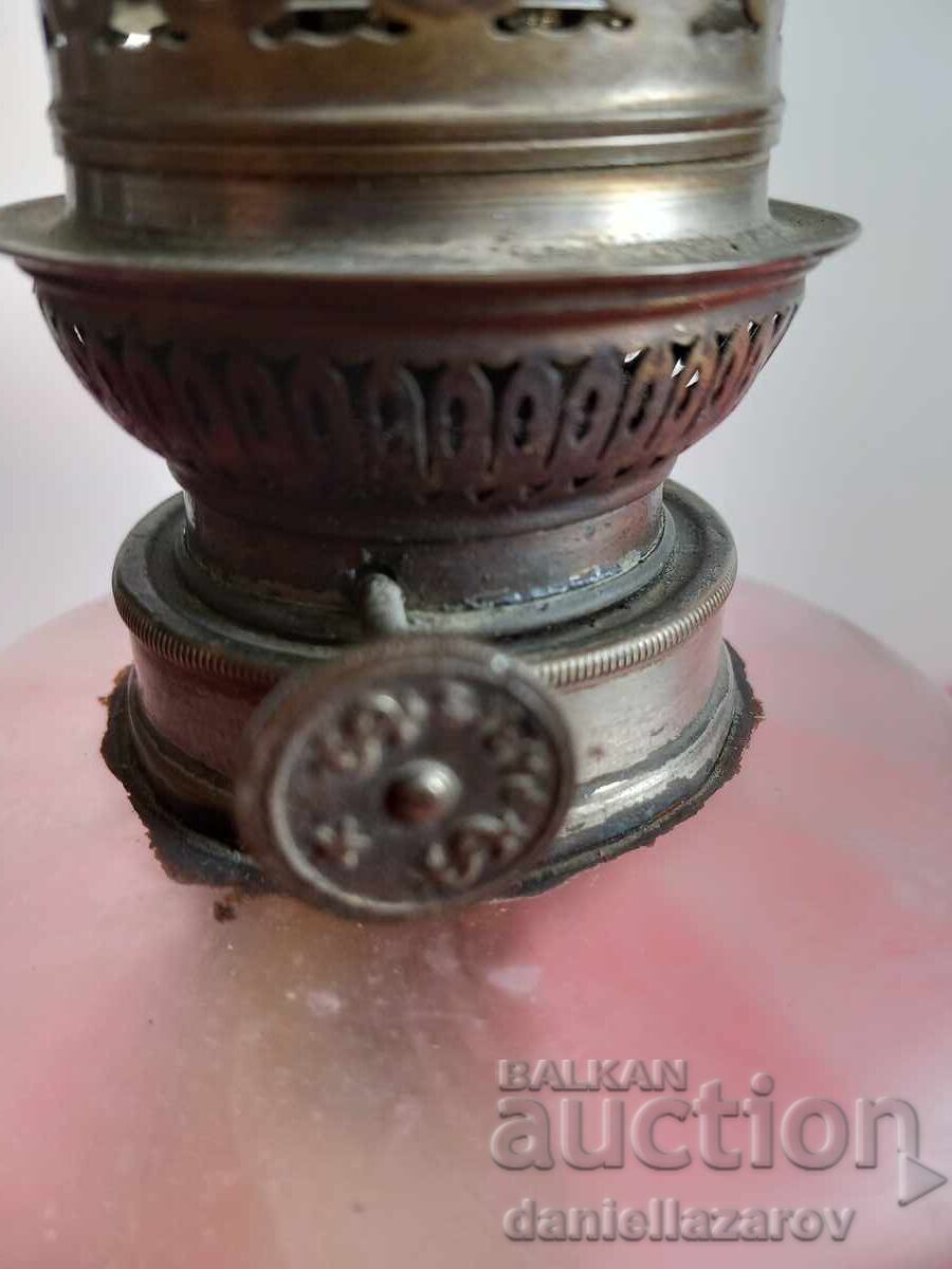 Delivery of PARIS, Old French Oil Lamp, Lantern