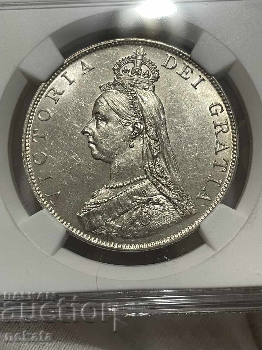 Μεγάλη Βρετανία 4 σελίνια (2 φλορίνια), 1887 NGC MS60 με τιμή € 280.00 | 547.63 BGN Μεγάλη Βρετανία 4 σελίνια (2 φλορίνια), 1887 NGC MS60 με τιμή € 280.00 | 547.63 BGN