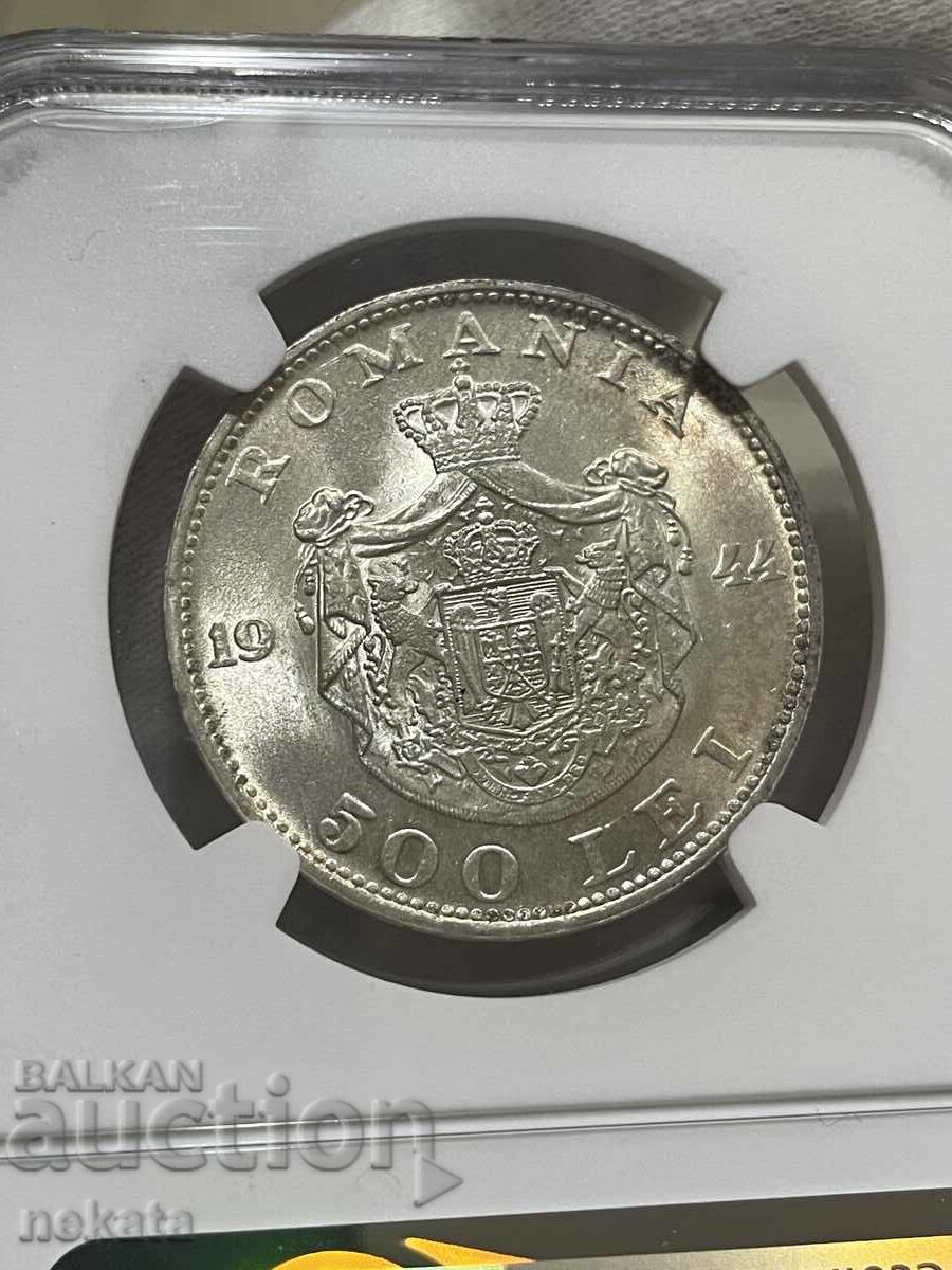 România, 500 lei 1944 NGC MS64 - 6