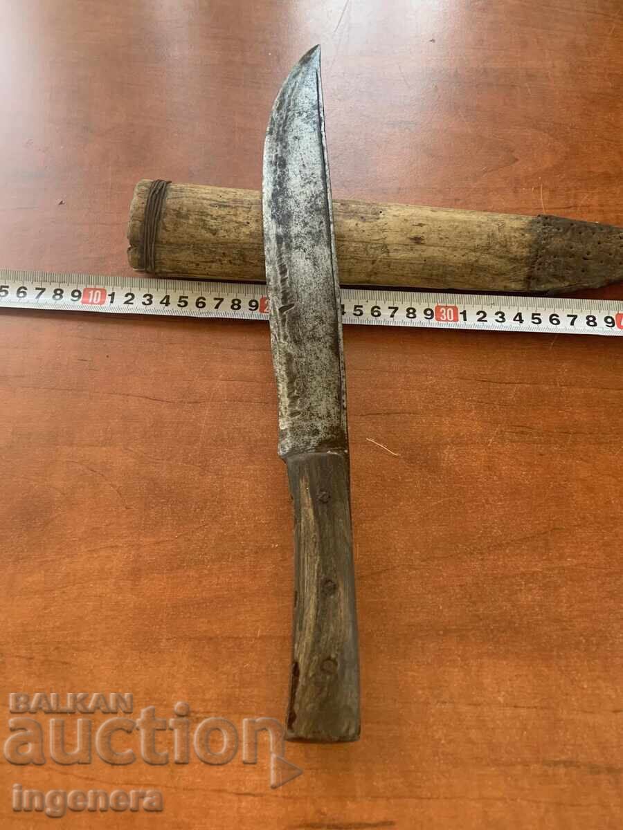 CUȚIT VECHI MARCAT DIN OS CU TEACĂ, LAMĂ DE 100 DE ANI CUȚIT VECHI MARCAT DIN OS CU TEACĂ, LAMĂ DE 100 DE ANI