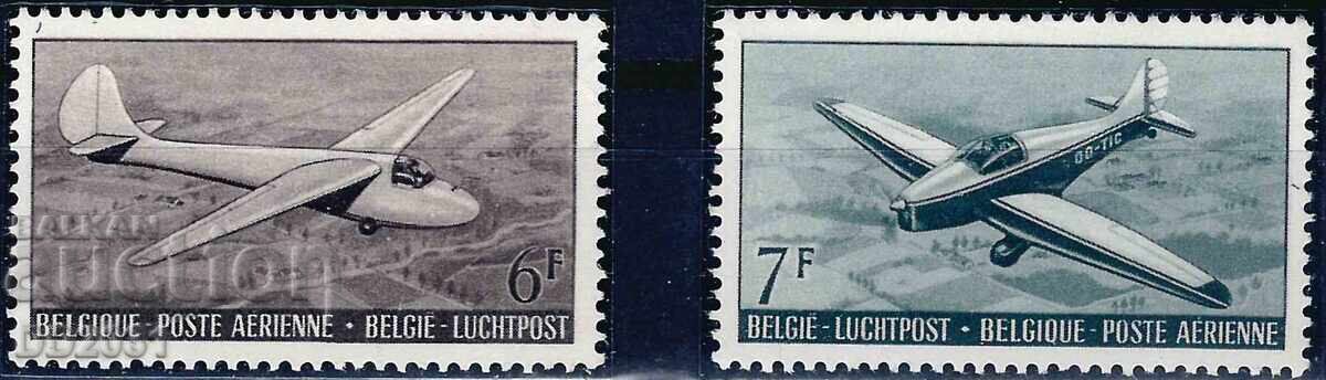 Belgium 1951 - airplanes MNH
