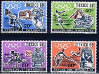 Rwanda 1968 - Olympics MNH