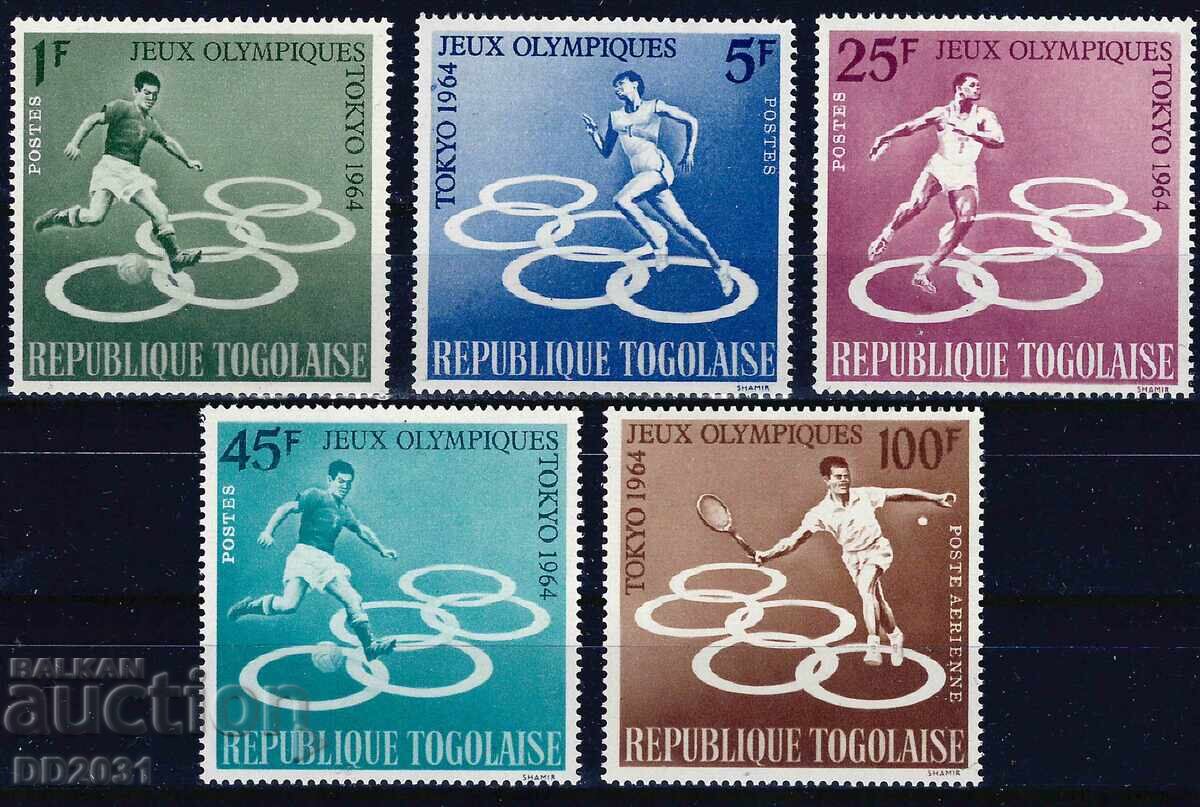 Togo 1964 - Olimpiada MNH Togo 1964 - Olimpiada MNH