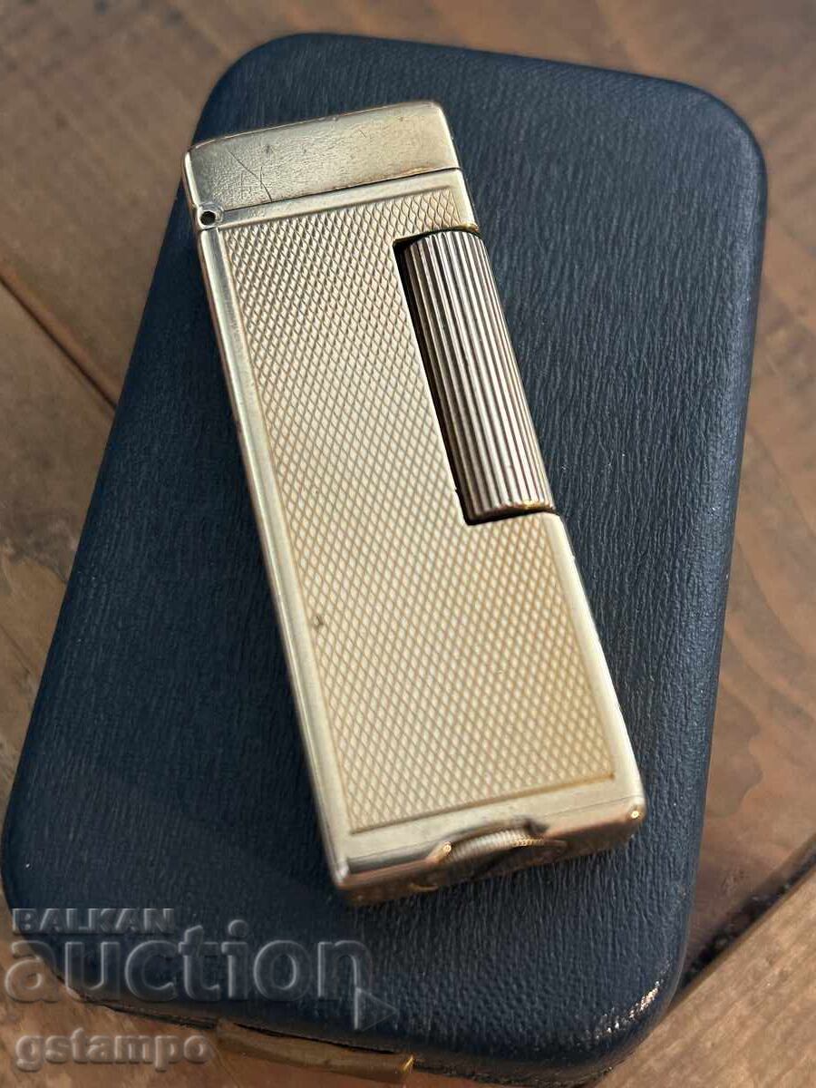 Licitație Dunhill / Brichetă veche pe benzină Licitație Dunhill / Brichetă veche pe benzină