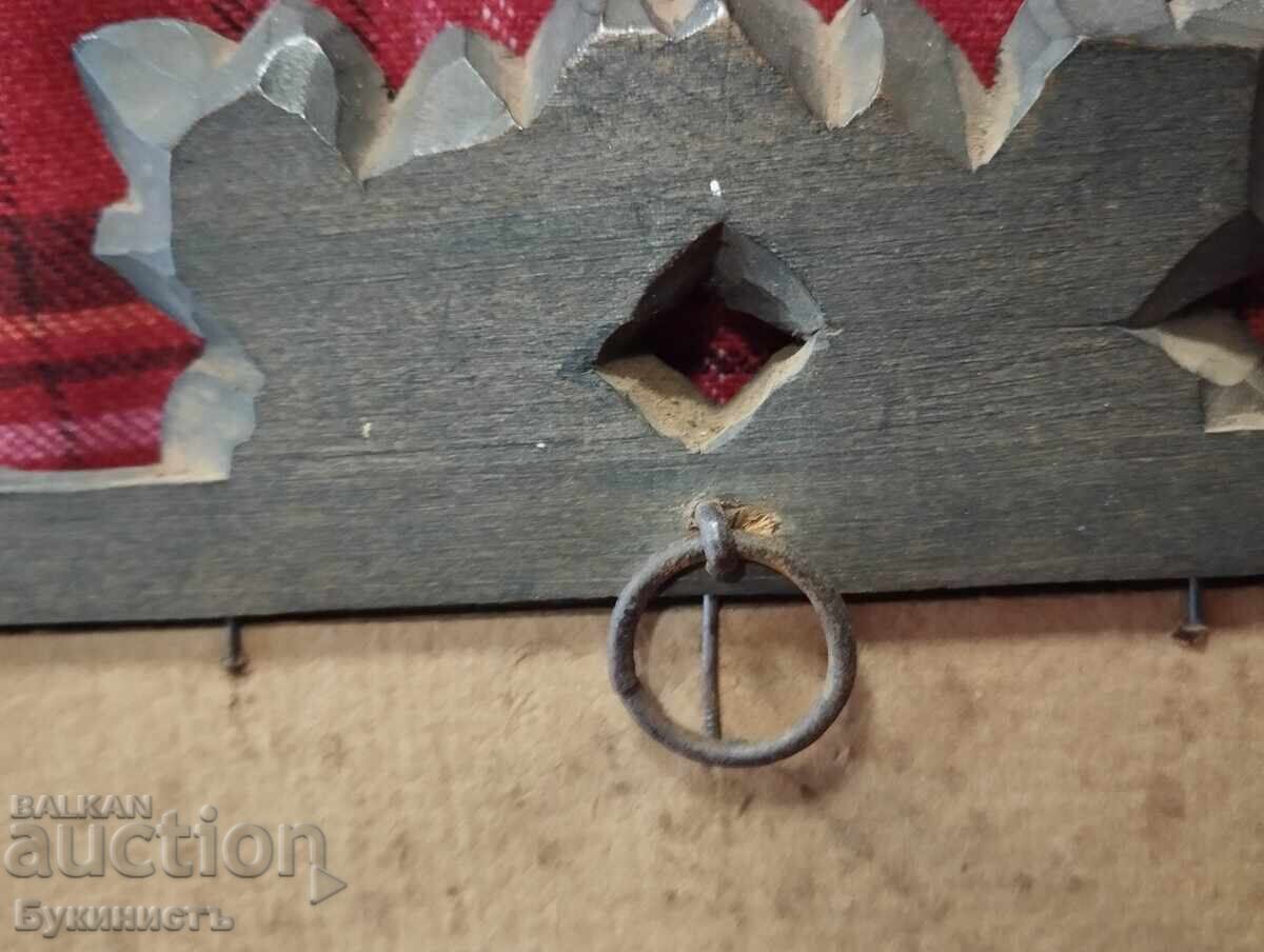 ΠΟΛΥ ΠΑΛΙΟΣ ΠΙΝΑΚΑΣ ΜΕ ΟΜΟΡΦΗ ΞΥΛΙΝΗ ΚΟΡΝΙΖΑ - 7