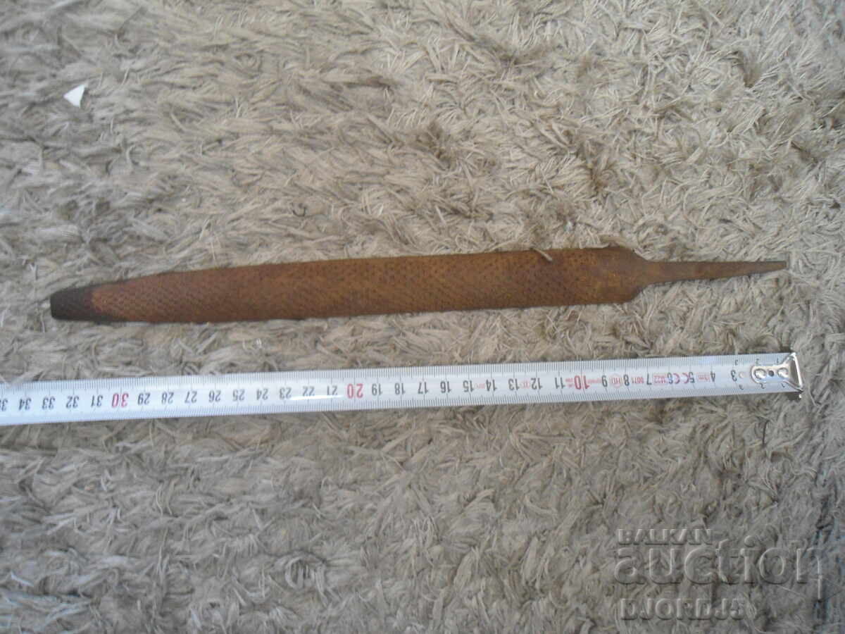 Old saw, half-round - 5