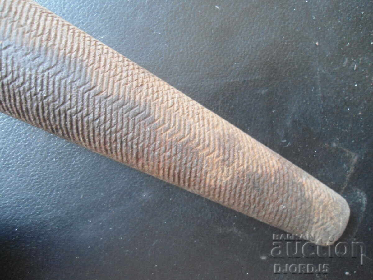 Old saw, half-round with price € 1.00 | 1.96 BGN