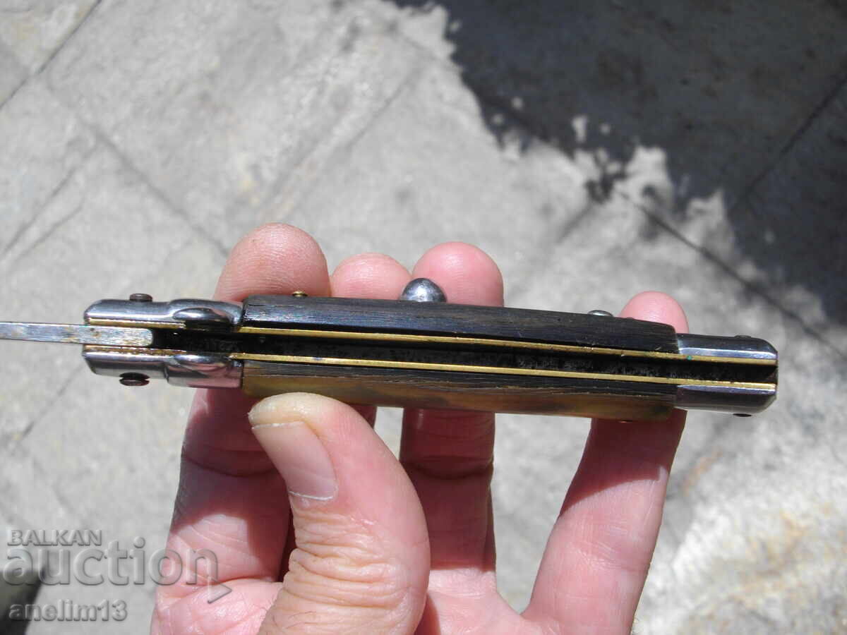 ЗА ЧАСТИ АВТОМАТИЧНО ДЖОБНО НОЖЧЕ ЧИРЕНИ БИВОЛСКИ РОГ - 7