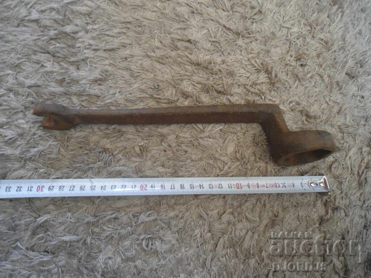 Cheie veche forjată, căruță, trăsură - 6