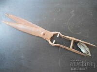 Old forged scissors