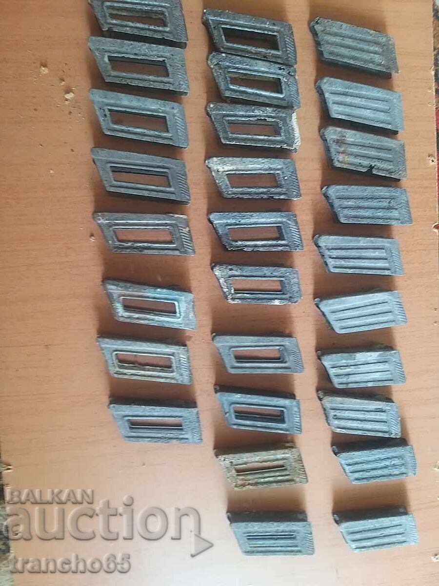 Clip, en-bloc clip, cartridge tin for "Mannlicher"