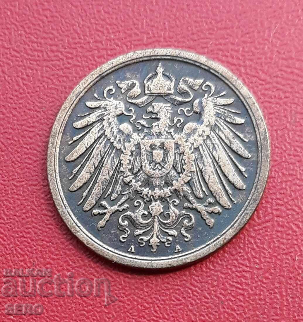 Германия-2 пфенига 1904 А Берлин с цена € 0.41 | 0.80 лв.