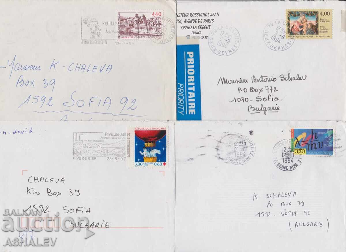 4 plicuri Franța-Bulgaria