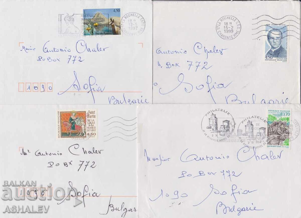 4 plicuri Franța-Bulgaria