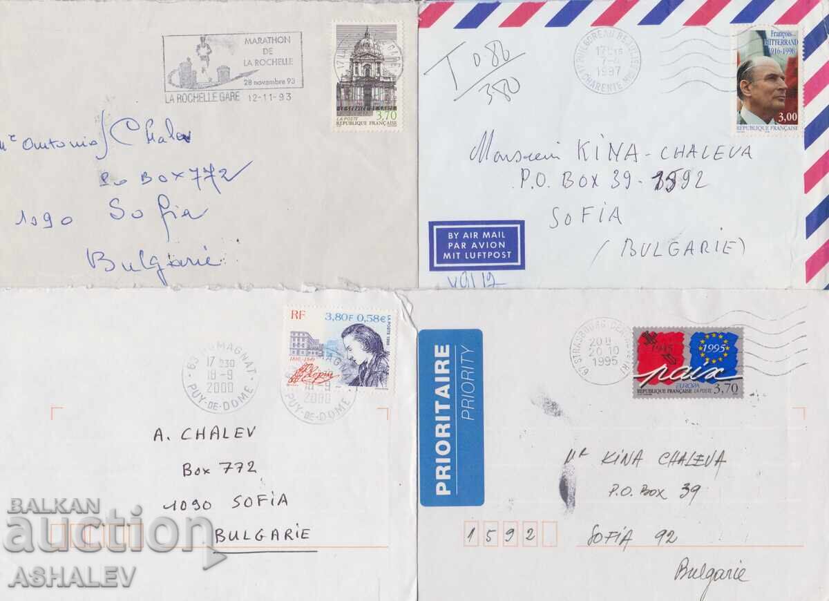 4 plicuri Franța-Bulgaria