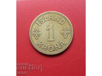 Исландия-1 крона 1929-мн.рядка
