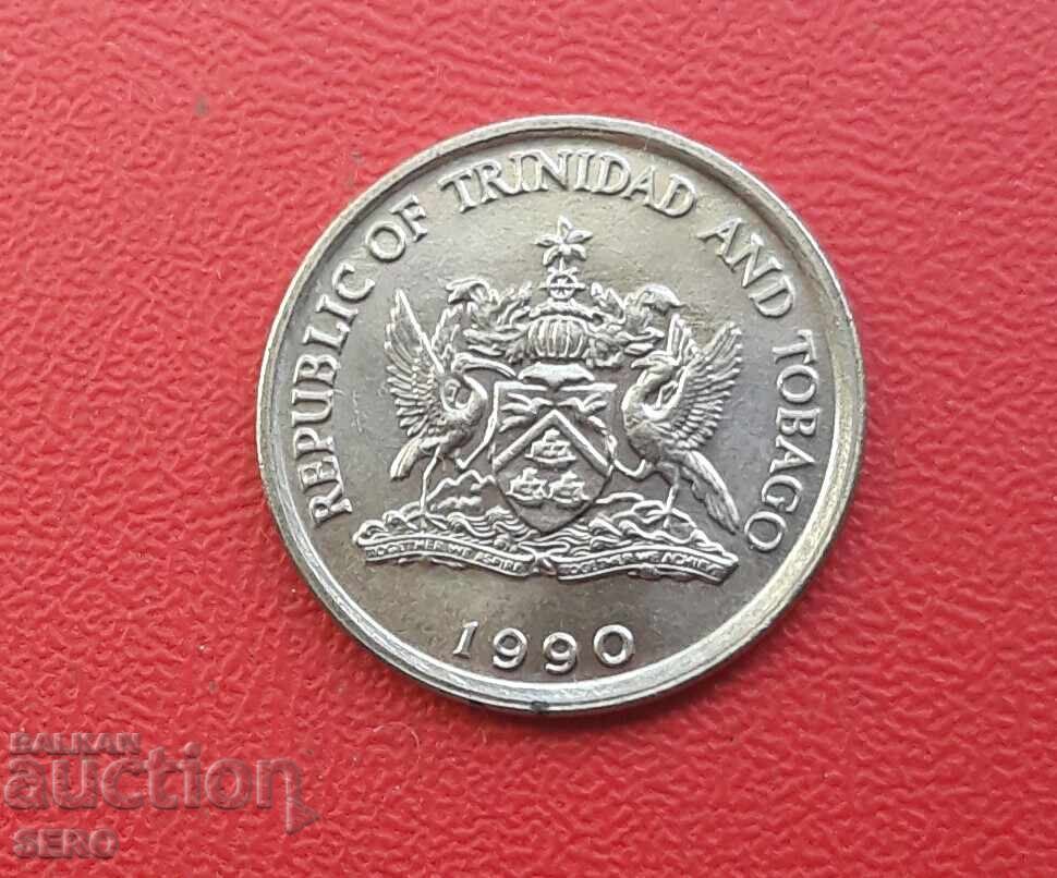 Trinidad and Tobago - 10 Cents 1990 - Extremely Fine Condition with price € 0.60 | 1.17 BGN Trinidad and Tobago - 10 Cents 1990 - Extremely Fine Condition with price € 0.60 | 1.17 BGN