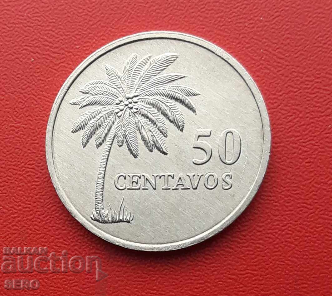 Guinea-Bissau - 50 centavos 1977 - well preserved