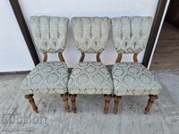 Beautiful vintage wooden chairs, solid wood!!!